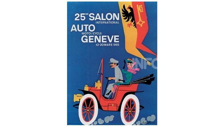 Le locandine del Salone di Ginevra dal 1924 ad oggi - Foto 25 di 90