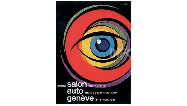 Le locandine del Salone di Ginevra dal 1924 ad oggi - Foto 26 di 90