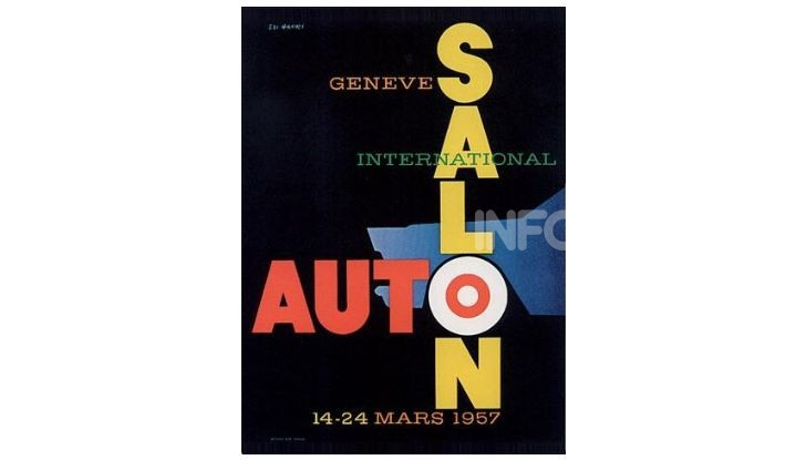 Le locandine del Salone di Ginevra dal 1924 ad oggi - Foto 27 di 90
