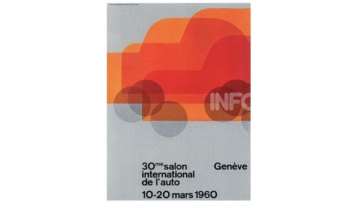 Le locandine del Salone di Ginevra dal 1924 ad oggi - Foto 30 di 90