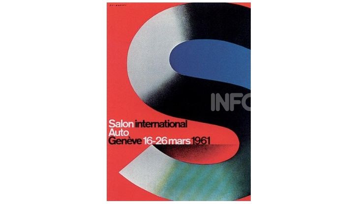 Le locandine del Salone di Ginevra dal 1924 ad oggi - Foto 31 di 90