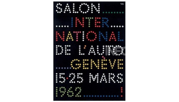 Le locandine del Salone di Ginevra dal 1924 ad oggi - Foto 32 di 90