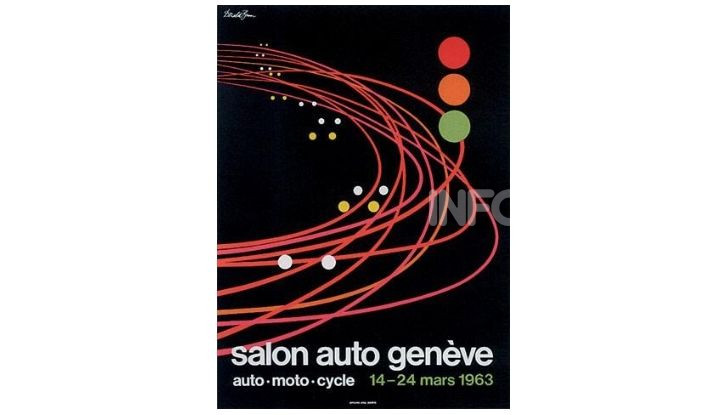 Le locandine del Salone di Ginevra dal 1924 ad oggi - Foto 33 di 90