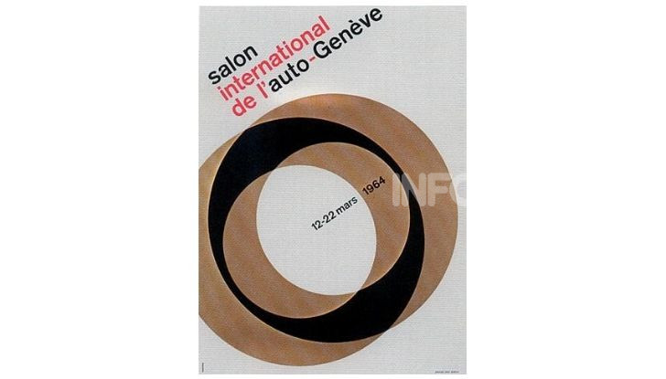 Le locandine del Salone di Ginevra dal 1924 ad oggi - Foto 34 di 90