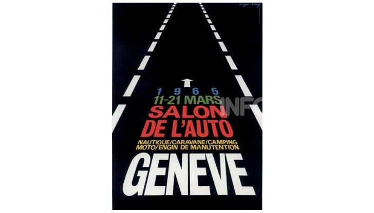 Le locandine del Salone di Ginevra dal 1924 ad oggi - Foto 35 di 90