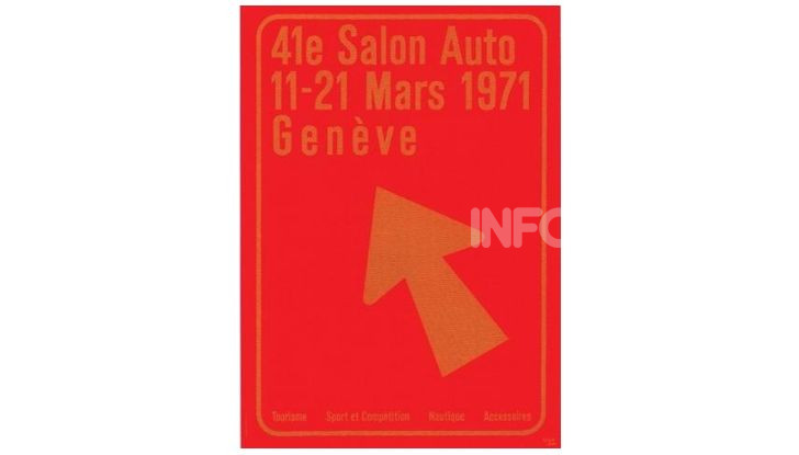 Le locandine del Salone di Ginevra dal 1924 ad oggi - Foto 41 di 90