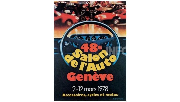 Le locandine del Salone di Ginevra dal 1924 ad oggi - Foto 48 di 90