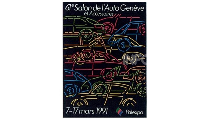 Le locandine del Salone di Ginevra dal 1924 ad oggi - Foto 61 di 90