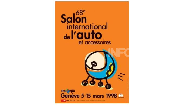 Le locandine del Salone di Ginevra dal 1924 ad oggi - Foto 68 di 90