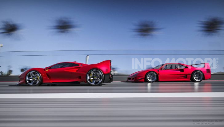 Ferrari F40 Tribute, omaggio all’icona di Maranello - Foto 8 di 16