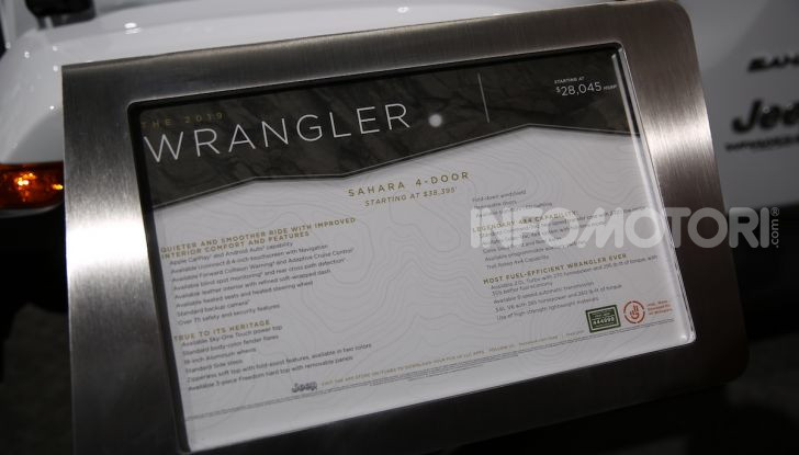 Tutto il meglio dello stand Jeep al Salone di Los Angeles 2018 - Foto 22 di 31