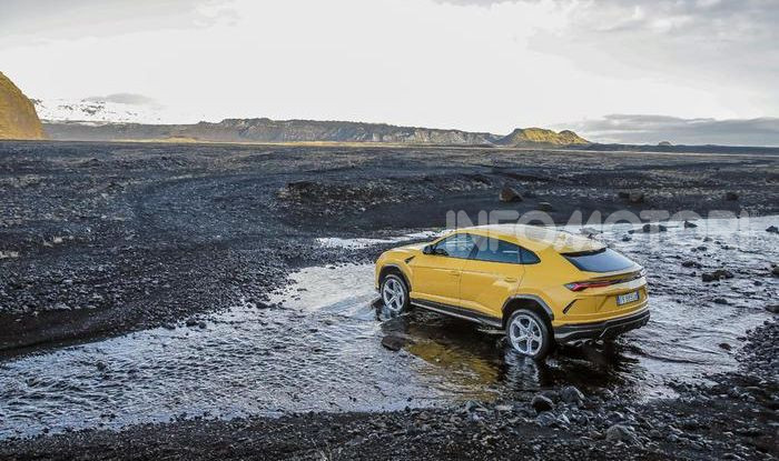 Lamborghini Urus provata su strada e fuoristrada in Islanda - Foto 8 di 10