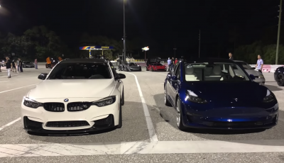 Tesla Model 3 VS BMW M3: sfida tra generazioni fra vendite e velocità