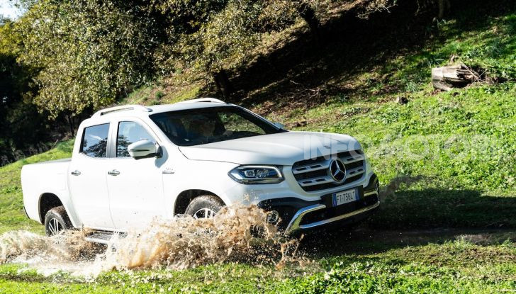 Mercedes-Benz X 350d 4Matic, prova del 6 cilindri da 3,0 litri - Foto 38 di 49
