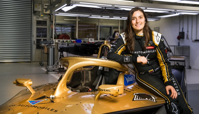 DS Techeetah ospita Tatiana Calderón per le prove dell’E-Prix di Ad Diriyah - Foto  di 