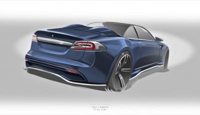 Tesla Model S Roadster Ares Design, la nuova cabrio elettrica