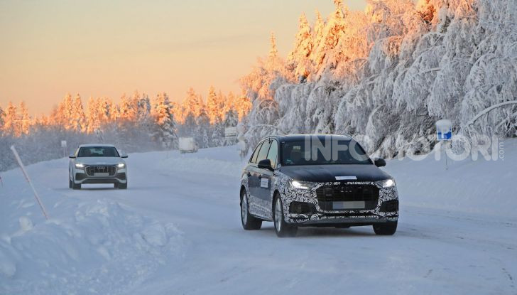 Audi Q7, primi test per la nuova generazione - Foto 1 di 28