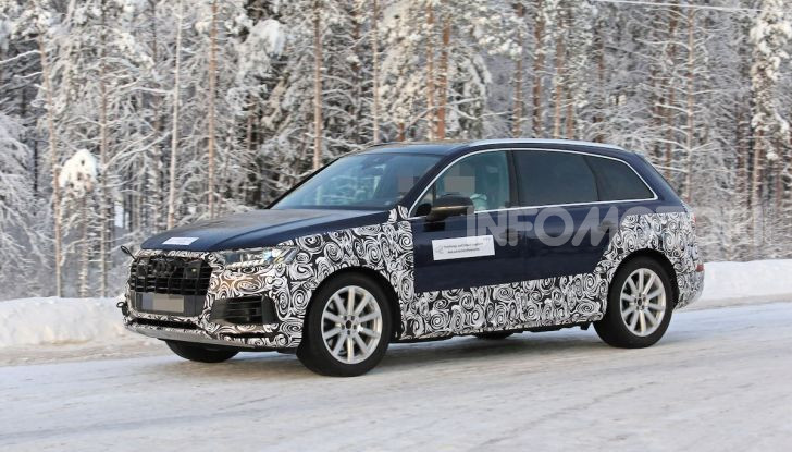 Audi Q7, primi test per la nuova generazione - Foto 6 di 28