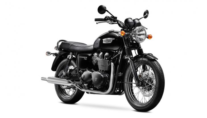 Triumph Bonneville T100 e T100 Black 2017 - Foto 3 di 11