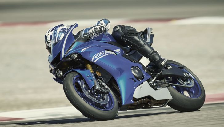 Nuova Yamaha YZF-R6 2017 - Foto 8 di 12