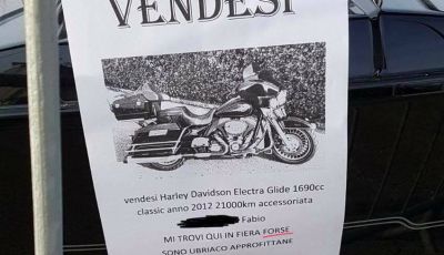 Vendo moto usata… si fa per dire (e per ridere)