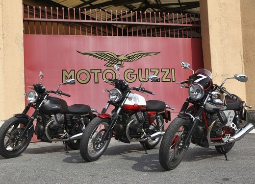 Nuova Moto Guzzi V7 test ride: classica, basic o sportiva