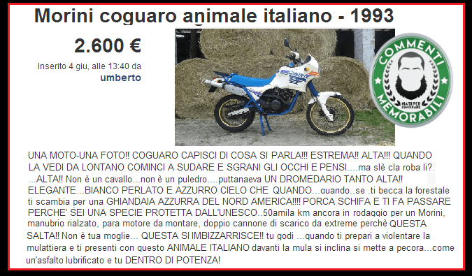 Vendo moto usata… si fa per dire (e per ridere) - Foto 2 di 6