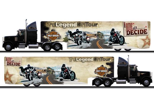 Harley Davidson “The Legend On Tour 2011”