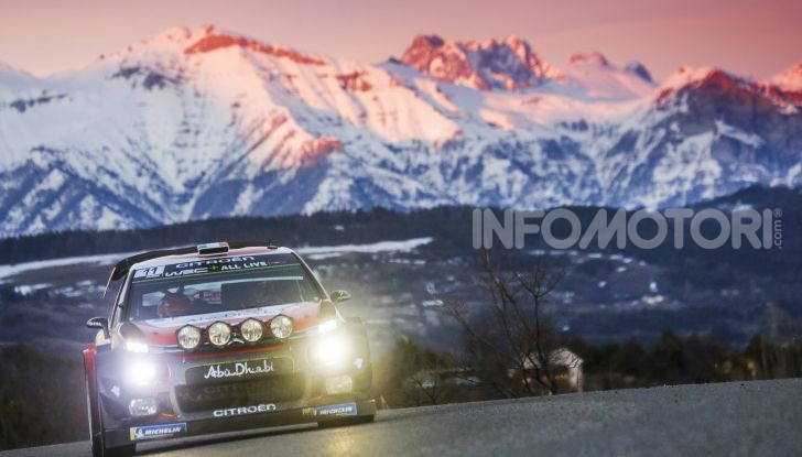 Rally di montecarlo 2018, Citroën resiste alla malasorte - Foto  di 