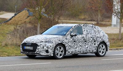 Audi A3 MY2020 primi test e informazioni tecniche