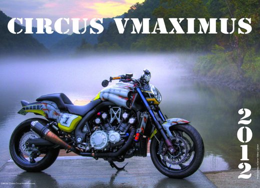 Yamaha Vmax calendario 2012 by Circus Vmaximus