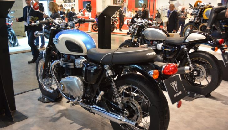 Triumph 2017 ad EICMA: le più belle foto LIVE dallo stand - Foto 22 di 42