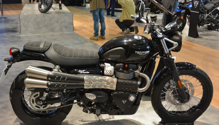 Triumph 2017 ad EICMA: le più belle foto LIVE dallo stand - Foto 27 di 42