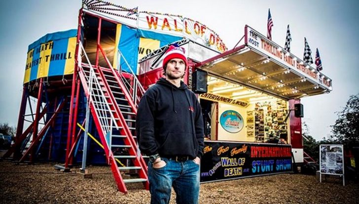 Guy Martin batte il record di velocità al Wall of Death 2016 - Foto 1 di 10