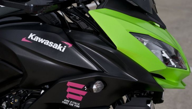 Kawasaki Versys 650 moto ufficiale del Giro d’Italia 2016 - Foto 2 di 5