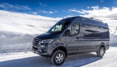 Nuovo Mercedes-Benz Sprinter 4×4: più efficienza, sicurezza e comfort