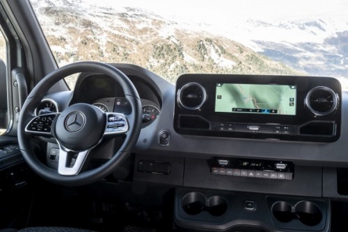 Nuovo Mercedes-Benz Sprinter 4×4: più efficienza, sicurezza e comfort - Foto 10 di 17