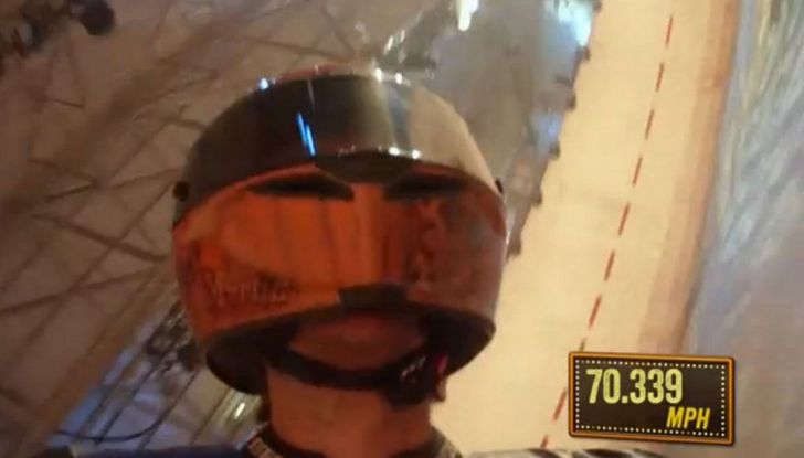 Guy Martin batte il record di velocità al Wall of Death 2016 - Foto 9 di 10