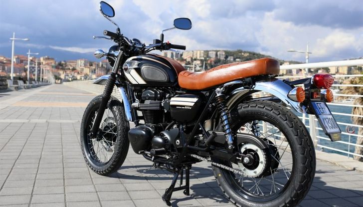 Kawasaki W800 Scrambler HSC: omologata e dal prezzo umano - Foto 3 di 7