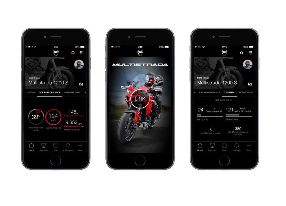 Ducati Multistrada Link: L’App che unisce il pilota, la strada e la moto