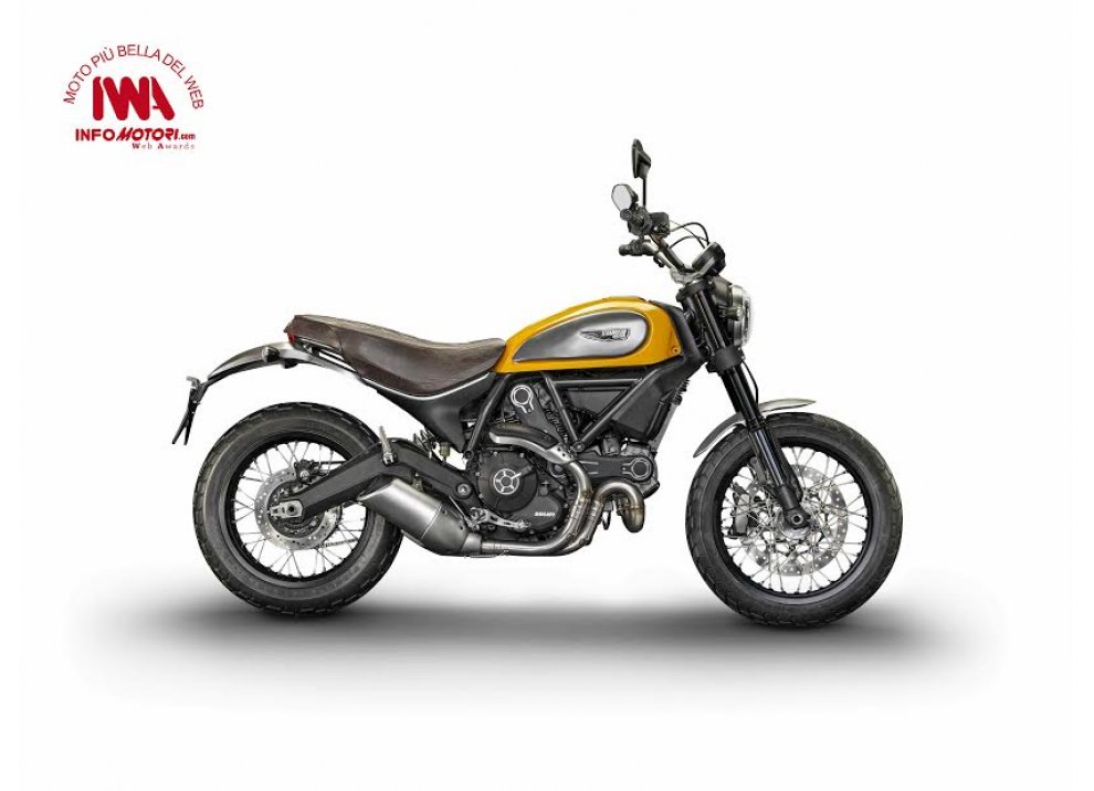 Ducati Scrambler eletta Moto più Bella del Web 2015