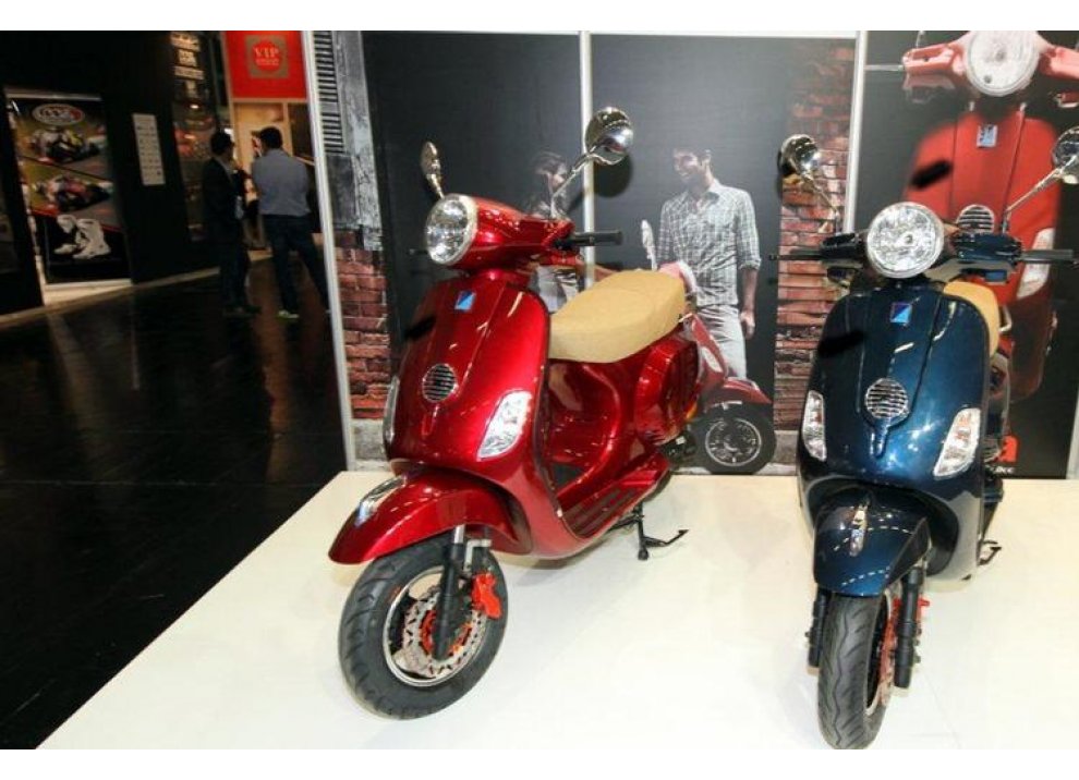 Gruppo Piaggio: imitazioni Vespa al Salone di Colonia 2014