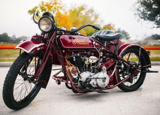 Indian Big Chief Sidecar del 1923 di Steve McQueen in vendita all’asta