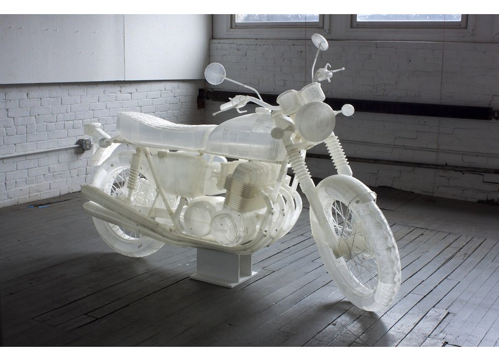 Jonathan Brand e la stampante 3D Ultimaker danno vita ad una Honda CB500 del 1972.