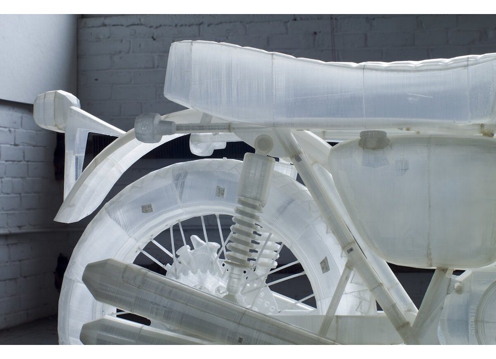 Jonathan Brand e la stampante 3D Ultimaker danno vita ad una Honda CB500 del 1972. - Foto 3 di 3