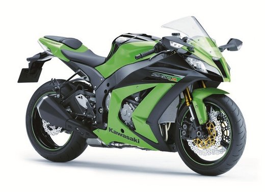 Kawasaki Ninja ZX-10R con ammortizzatore di sterzo elettronico