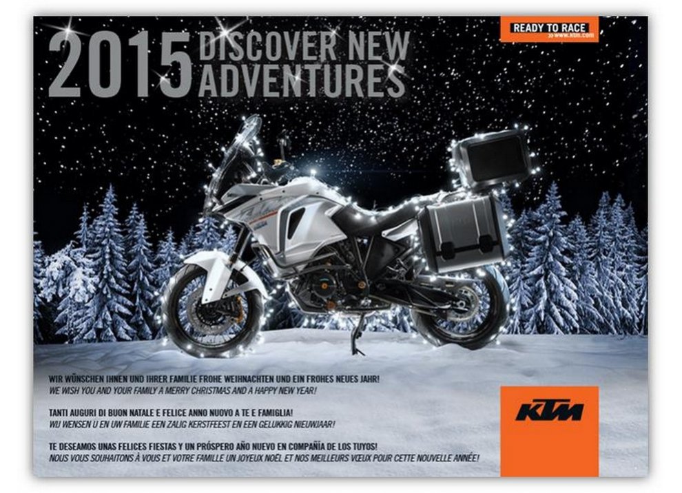 KTM ha prodotto più di 100.000 motociclette nel 2014