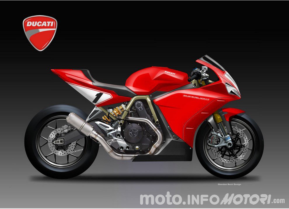 La Ducati Superleggera 2016 secondo Oberdan Bezzi - Foto 2 di 2