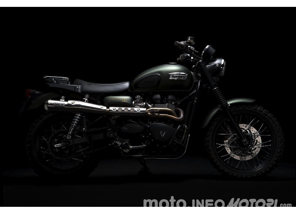 La Triumph Scrambler di Jurassic World venduta a 43.752 dollari