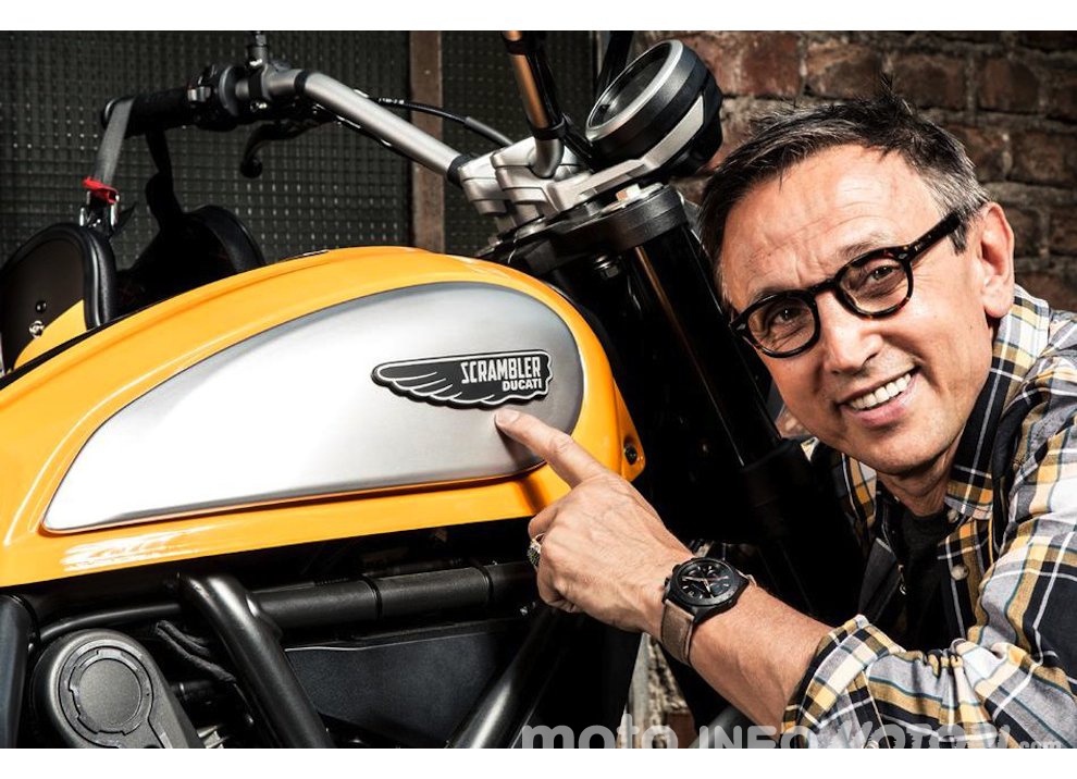 Lo Chef Barbieri di MasterChef assaggia la Scrambler Ducati
